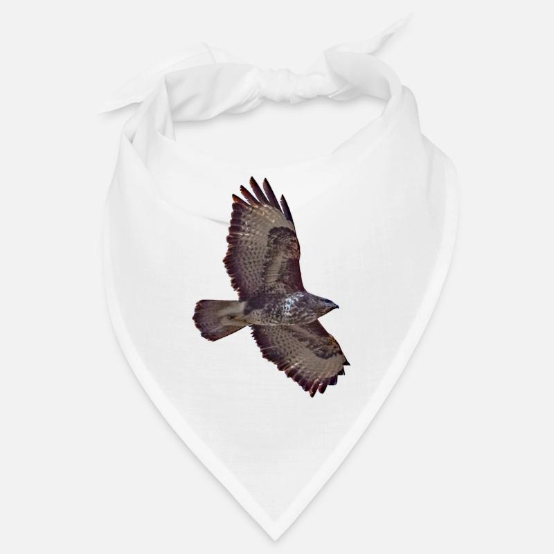 Buzzard in flight Bandana