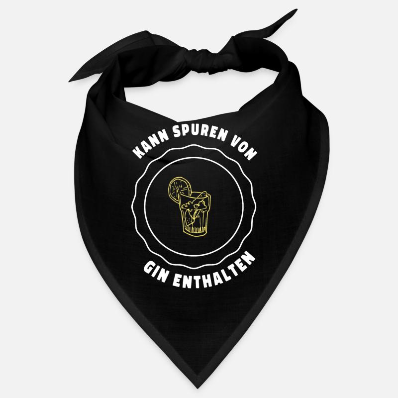 Peut contenir des traces de gin Bandana