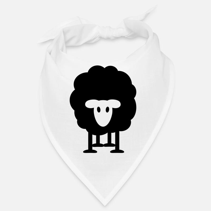 Sheep shepherd wool knit meadow pasture pet Bandana