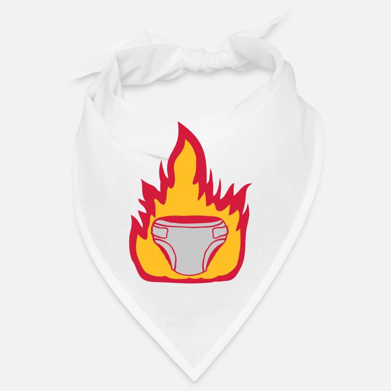 Couche de feu chaude Bandana