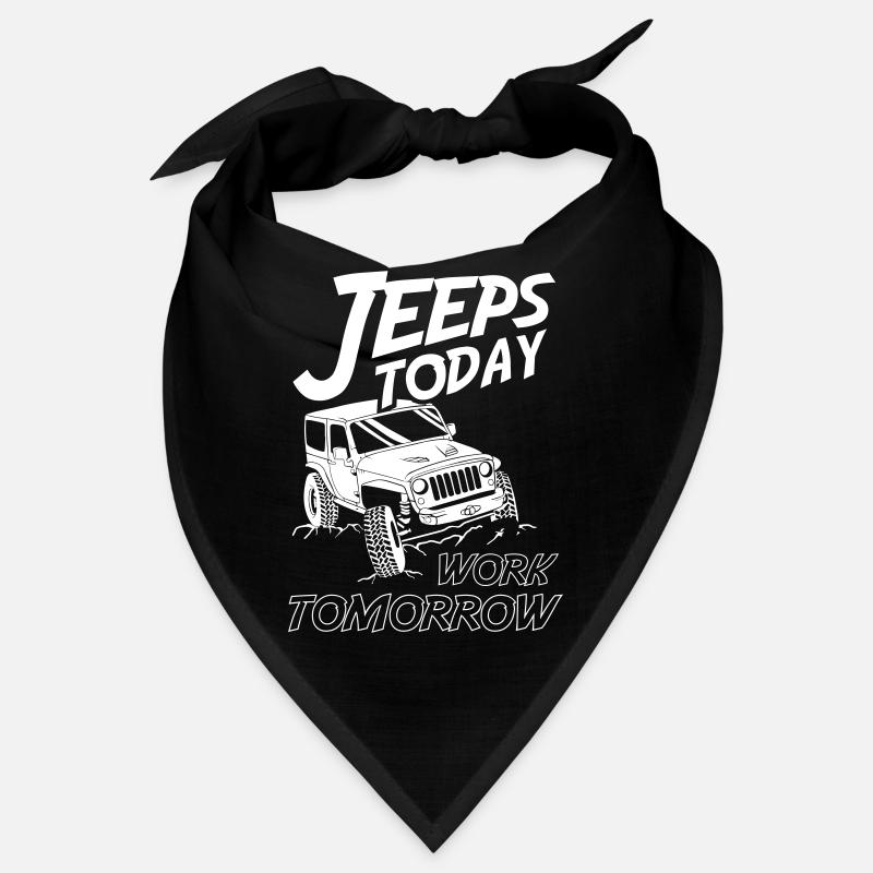 jJeeps Today Work Tomorrow Bandana