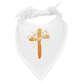 Saved by Grace - Bandana - Weiß - Vorne