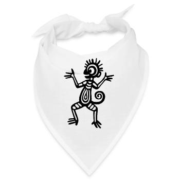 Inka Kultur - Bandana - Weiß - Vorne