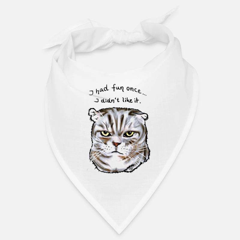 Jasper doesn't like to laugh Bandana