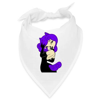 Frau Cosplay Gothic Metal Beauty Prinzessin 2022 - Bandana - Weiß - Vorne