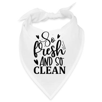 So Fresh and so Clean - Bandana - Weiß - Vorne