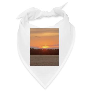 Sunset - Bandana - Weiß - Vorne