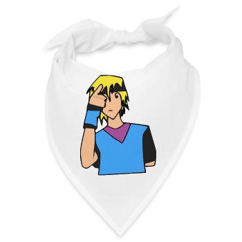 Karateka - Bandana - Weiß - Vorne