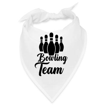 Bowling Team - Bandana - Weiß - Vorne