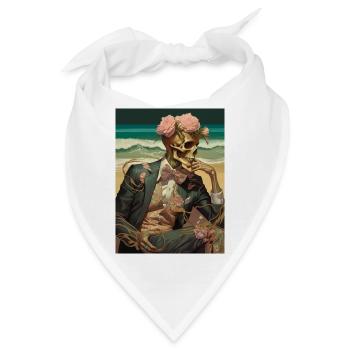 Ghotische Klasse - Bandana - Weiß - Vorne