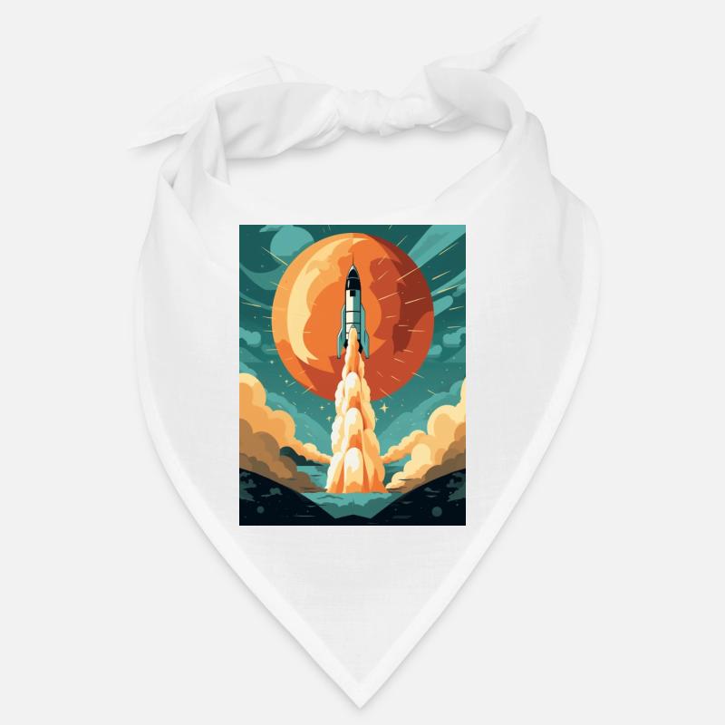 Lancement de fusée Raketenstart Bandana