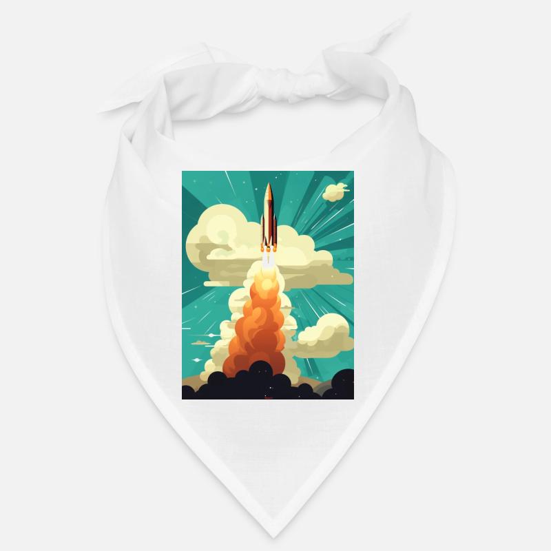 Lancement de fusée Raketenstart Bandana