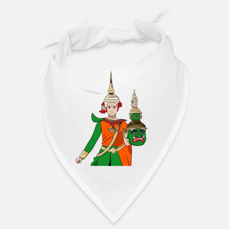Cambodia Tradition Dance Khmer Apsara I Gift Bandana