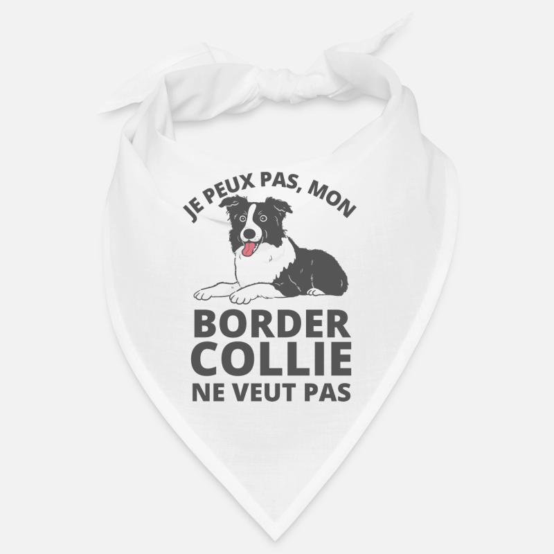 Mon Border collie ne veut pas 1 Bandana