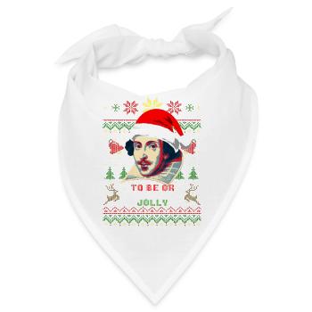 Sein oder Nichtsein Jolly William Shakespeare - Bandana - Weiß - Vorne