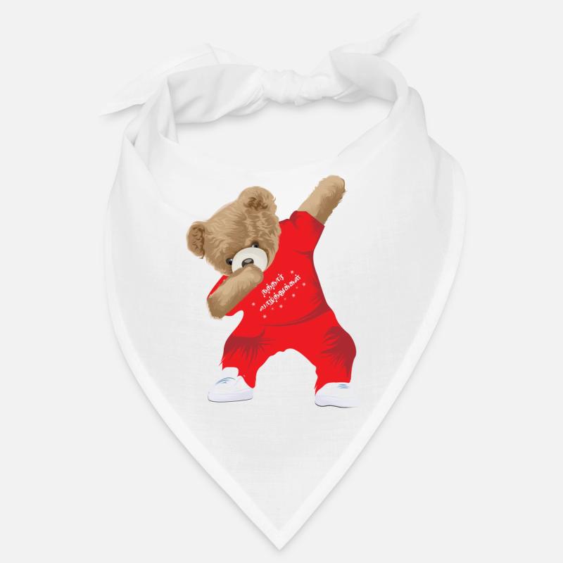 Dabbing Teddy Bandana