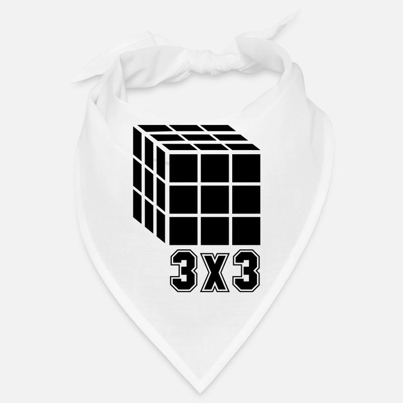 3x3 Würfel Cube Bandana
