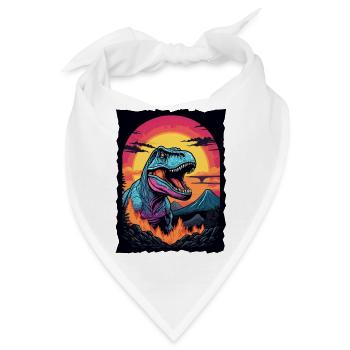 Tyrannosaurus Rex - Bandana - Weiß - Vorne