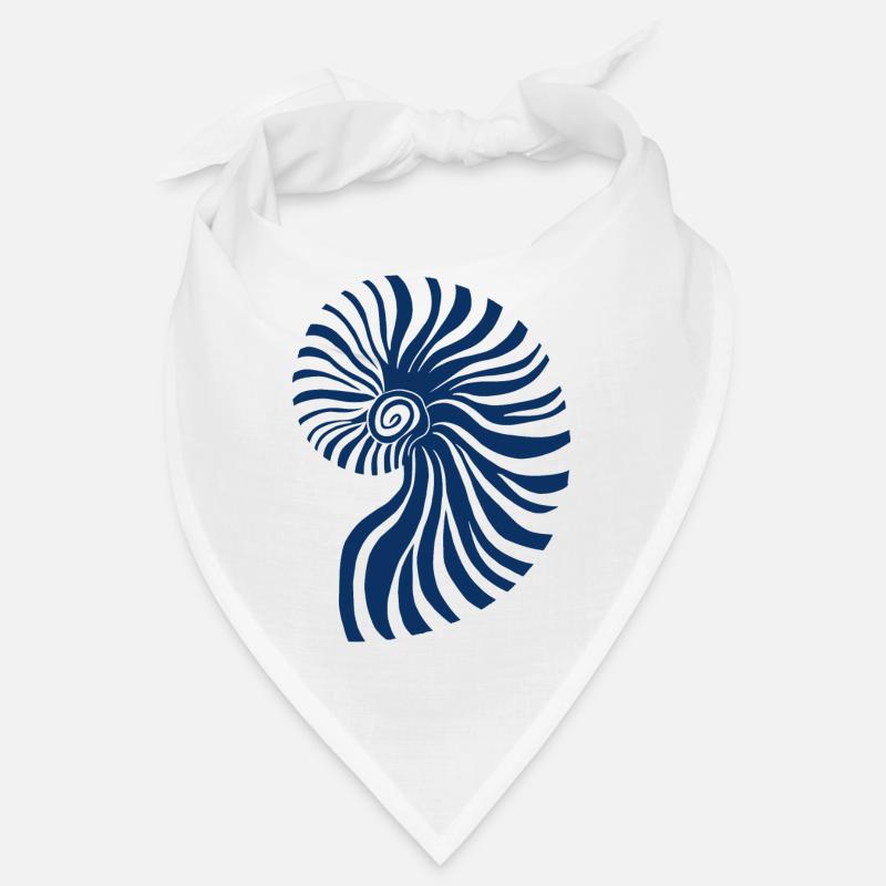 Ammonite bleu Bandana