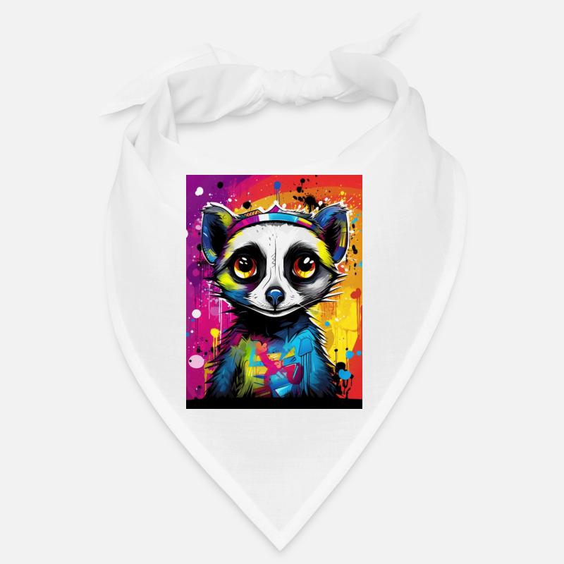 [] Suricate amoureux : affection colorée Bandana