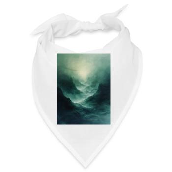Poster Geo Nature Paint 17 - Bandana - Weiß - Vorne