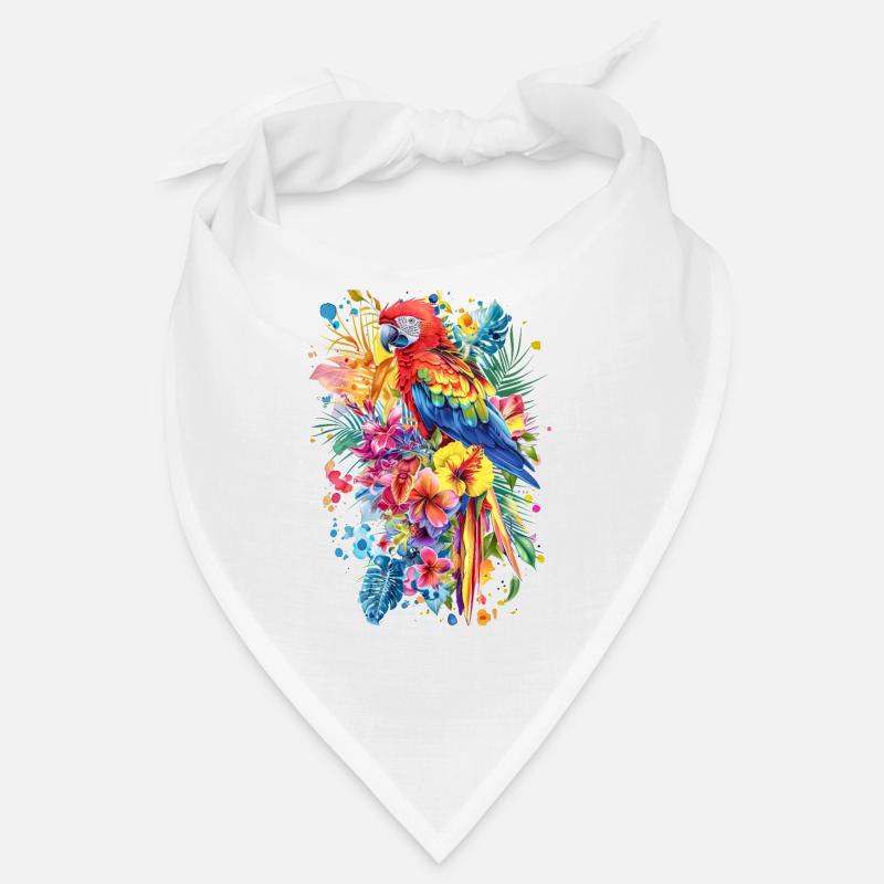 Design à Hawaï - Bandana - blanc