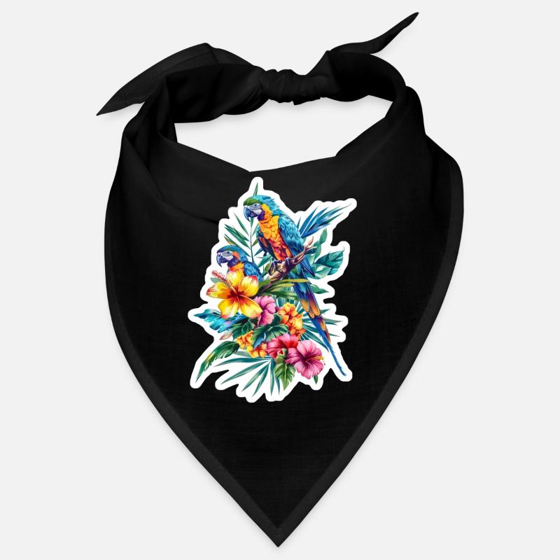 Parrot Design Bandana