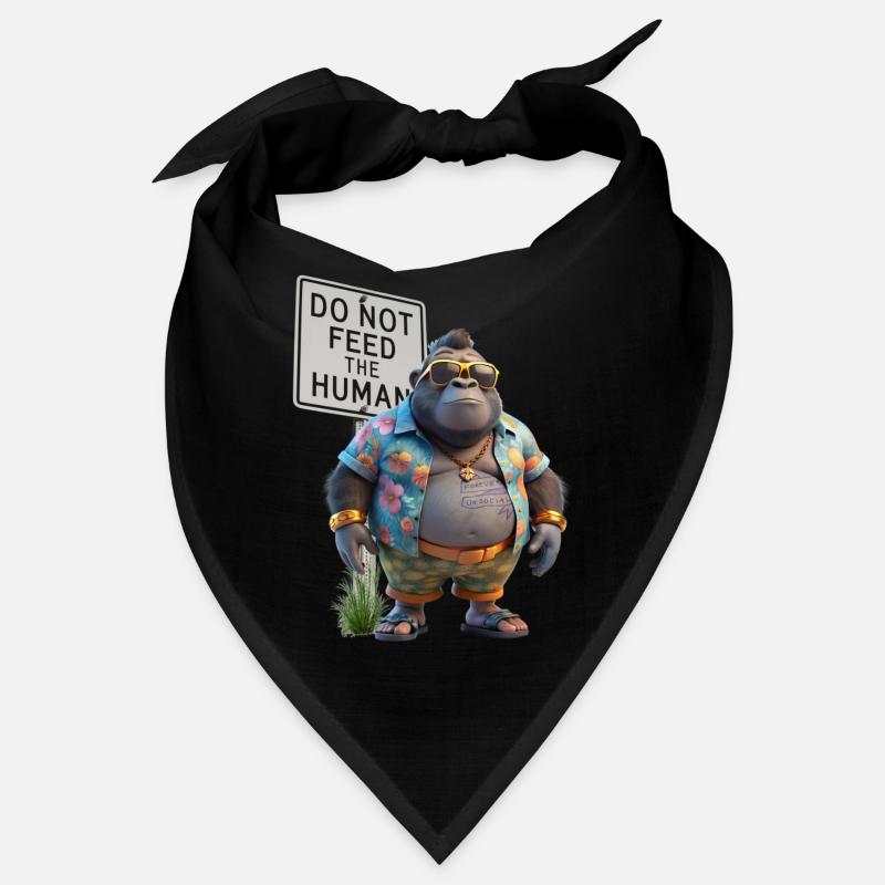 Gorilla Vacation Mischief Bandana