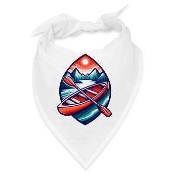 Kanu Boot - Bandana - Weiß - Vorne