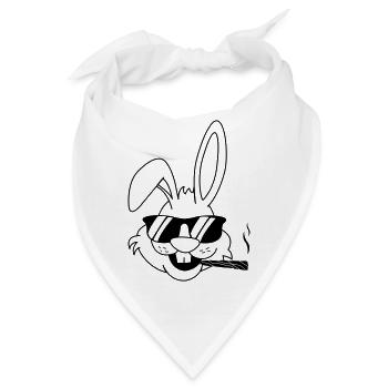 hase joint - Bandana - Weiß - Vorne