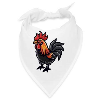 hahn - Bandana - Weiß - Vorne