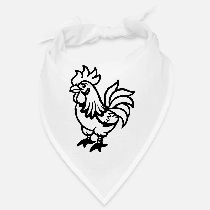 Coq Bande Dessinée Bandana