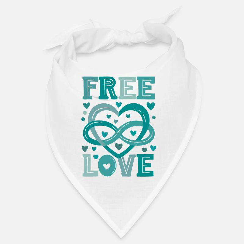 Polyamory Symbol - Green Bandana