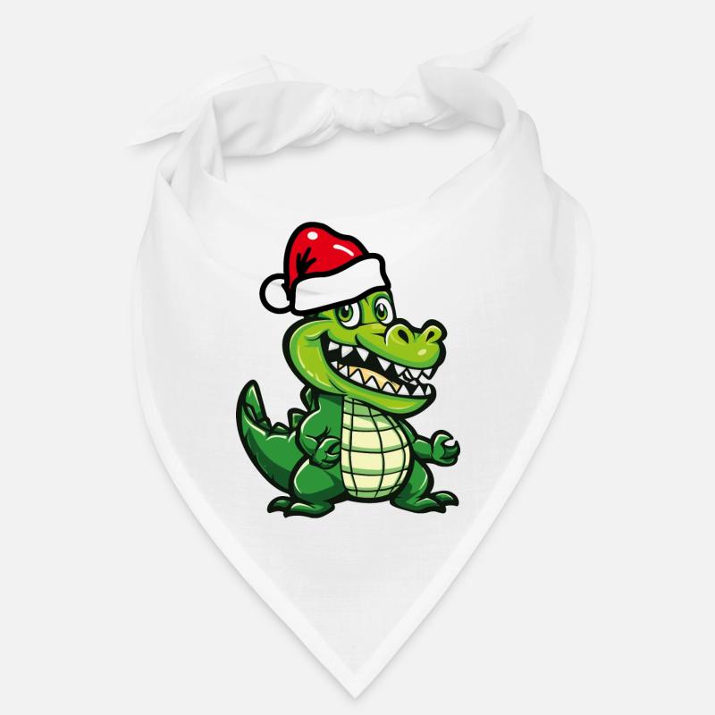 Noël crocodile Bandana