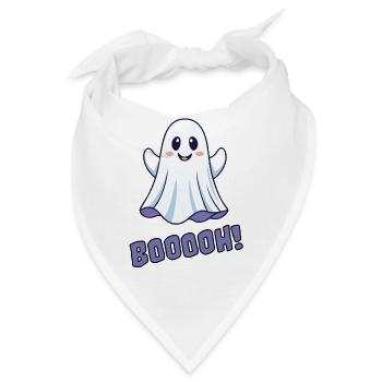 Cute Ghost - Bandana - Weiß - Vorne