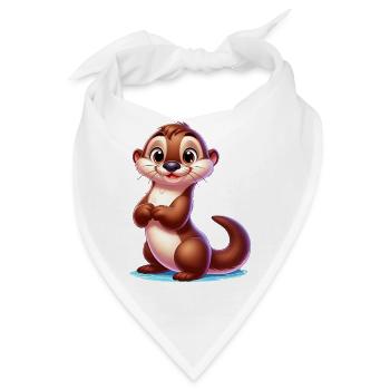 Otter - Bandana - Weiß - Vorne