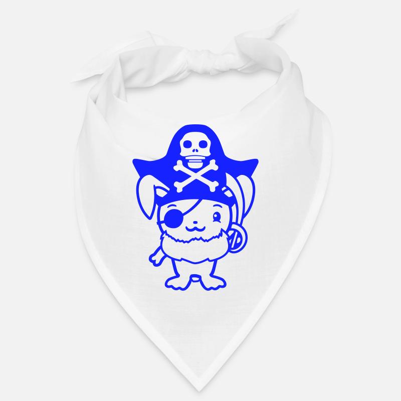 Petit lapin mignon Patch pour l’œil du capitaine Bandana