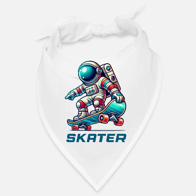 astronaut skateboard Bandana