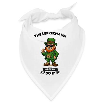 leprechaun sonnenbrille comic - Bandana - Weiß - Vorne