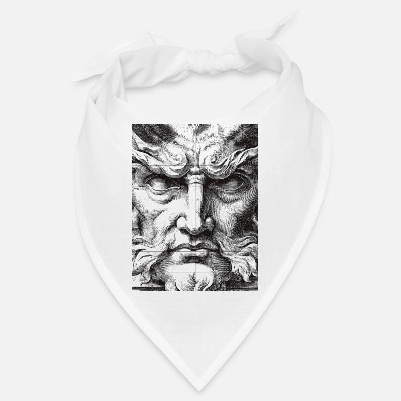 Visage de pierre Bandana