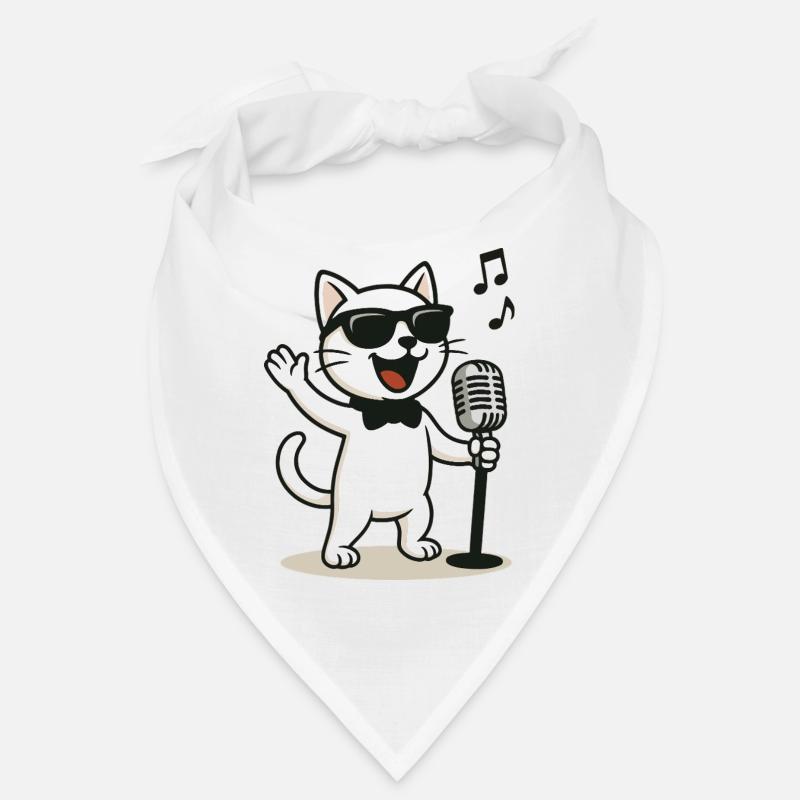 Rock'n'Roll Kitty Bandana