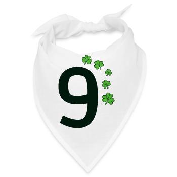 9 - Bandana - Weiß - Vorne