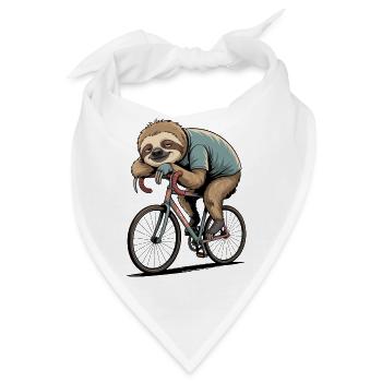 Kostenloser Fahrrad- und Naturliebhaber - Bandana - Weiß - Vorne