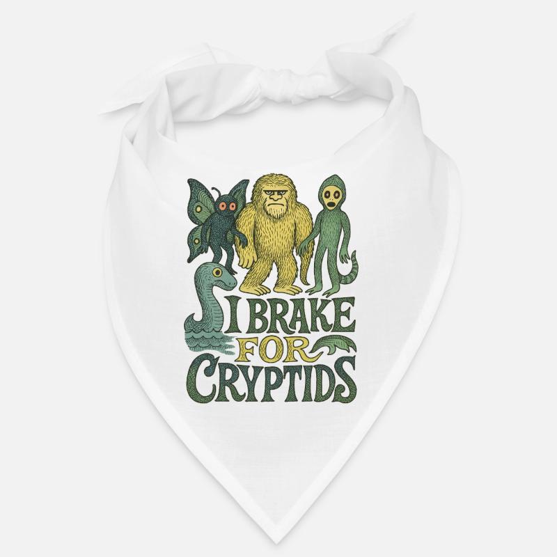 Cryptid Creature Nature Illustration Bandana