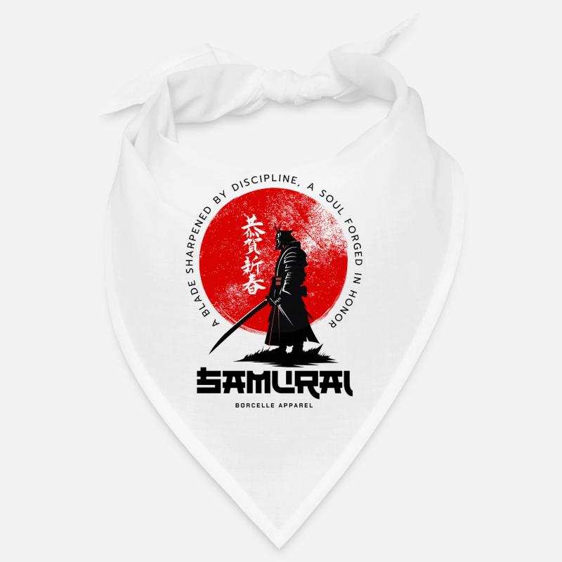 Samurai Moon Circle Bandana