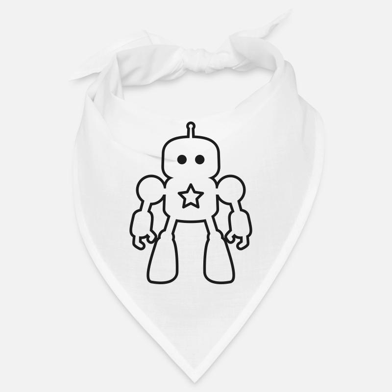 Robots – Artificial Intelligence Sci-Fi Design Bandana