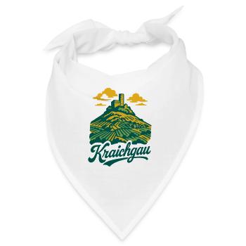Steinsburg im Kraichgau - Bandana - Weiß - Vorne