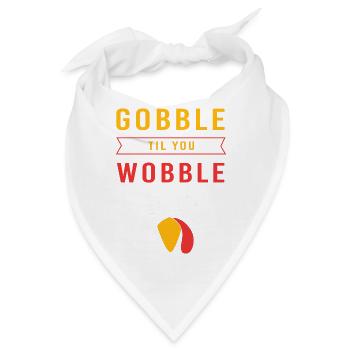 Thanksgiving Mama Mutter Oma Großmutter - Bandana - Weiß - Vorne