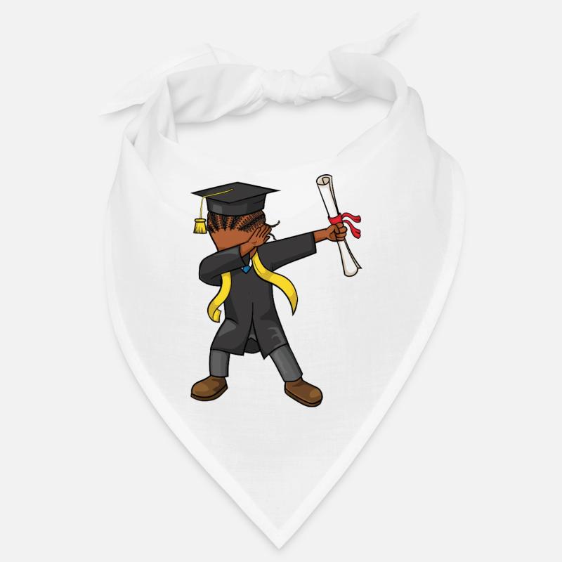 Afro Dabbing Kid Graduation Class 2026 Graduates Bandana