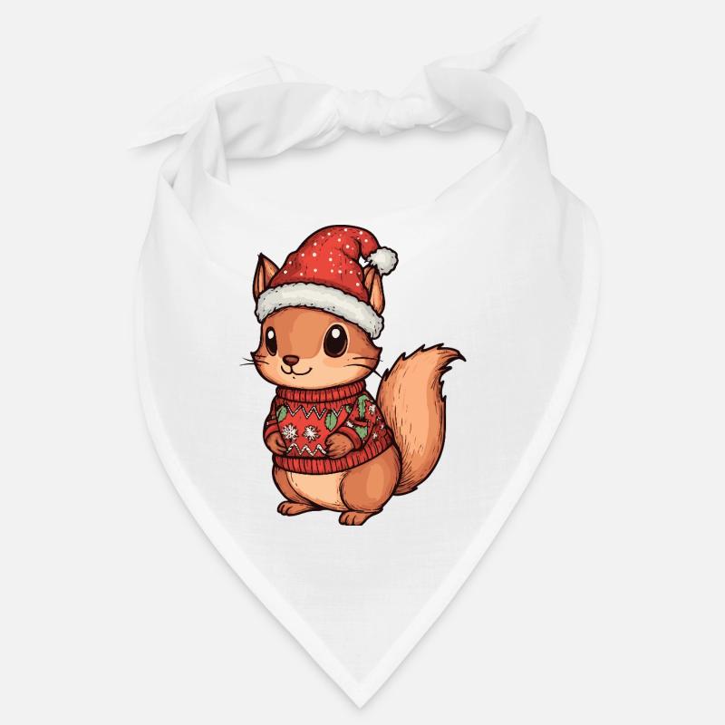 Noël écureuil Bandana